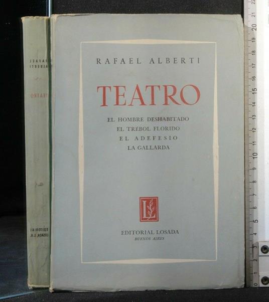 Teatro - Rafael Alberti - copertina