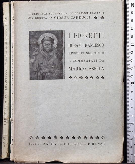 I fioretti di San Francesco - Mario Casella - copertina