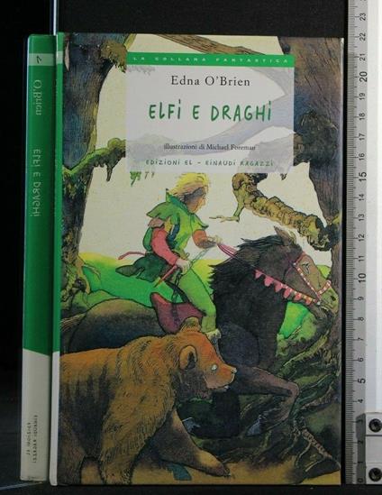 Elfi e Draghi - Edna O'Brien - copertina