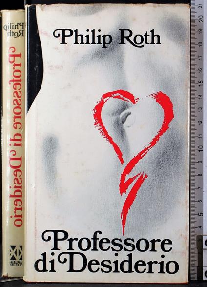 Professore di desiderio - Philip Roth - copertina