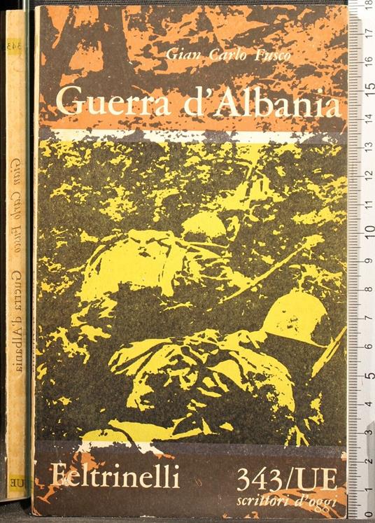 Guerra d'Albania - Gian Carlo Fusco - copertina