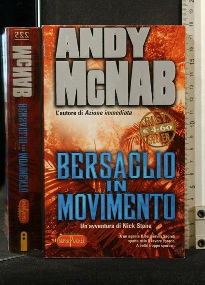 Bersaglio in Movimento - Andy McNab - copertina