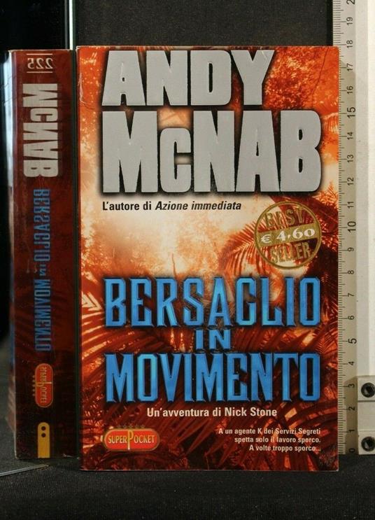 Bersaglio in Movimento - Andy McNab - copertina