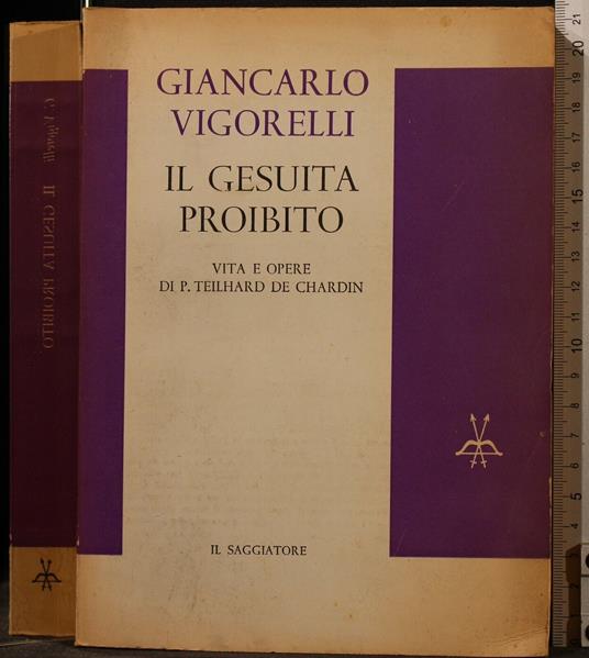 Il Gesuita Proibito - Giancarlo Vigorelli - copertina