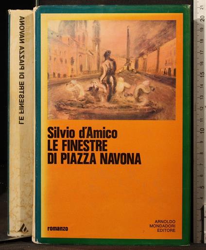 Le finestre di piazza navona - Silvio D'Amico - copertina