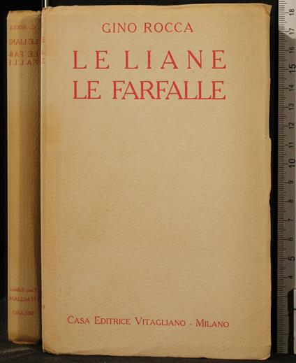 Le liane. Le farfalle - Gino Rocca - copertina