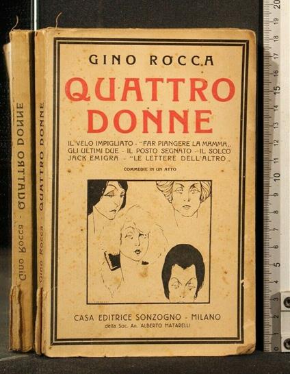 Quattro Donne - Gino Rocca - copertina