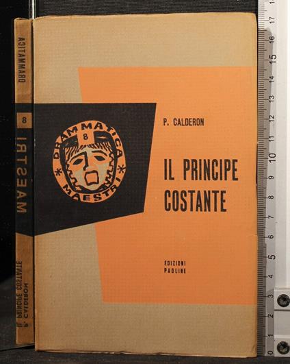 Maestri. Il principe costante - Pedro Calderón de la Barca - copertina