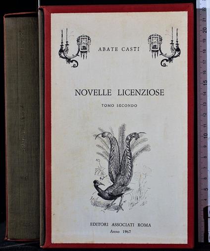 Novelle licenziose. Tomo secondo - G. Battista Casti - copertina