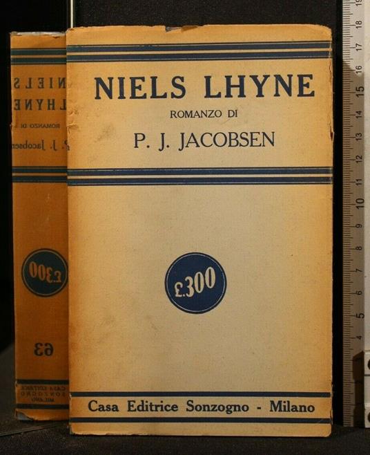 Niels Lhyne - Jens Peter Jacobsen - copertina