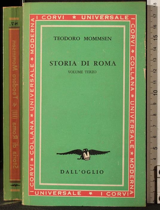 Storia di roma. Vol 3 - Theodor Mommsen - copertina