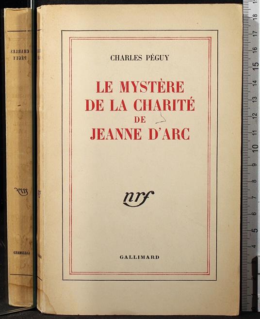 Le mystere de la charité de Jeanne D'Arc - Charles Péguy - copertina