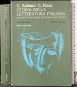 Storia della lettera Italiana. Vol 3 parte seconda