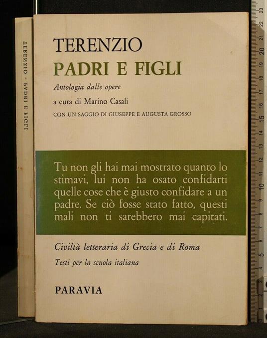 Padri e Figli Antologia Dalle Opere - P. Afro Terenzio - copertina