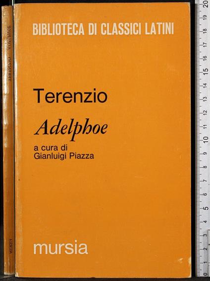 Adelphoe - P. Afro Terenzio - copertina