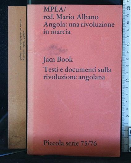 Angola:Una Rivoluzione in Marcia - Mario Albano - copertina