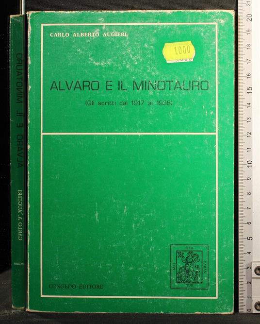 Alvaro e il minotauro - Carlo Alberto Augieri - copertina