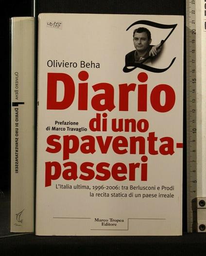 Diario di Uno Spaventa Passeri - Oliviero Beha - copertina