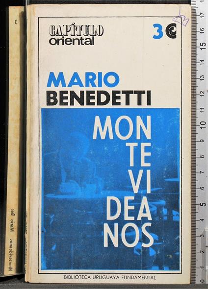 Montevideanos - Mario Benedetti - copertina