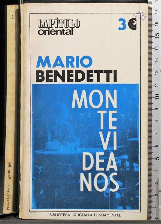 Montevideanos - Mario Benedetti - copertina