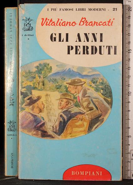 Gli anni perduti - Vitaliano Brancati - copertina