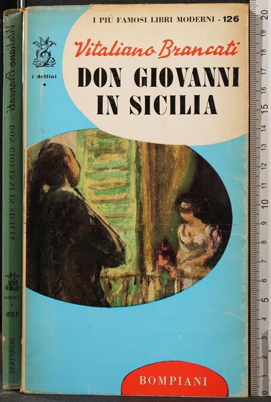 Don Giovanni in Sicilia - Vitaliano Brancati - copertina