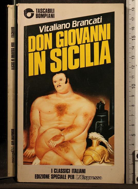 Don Giovanni in Sicilia - Vitaliano Brancati - copertina