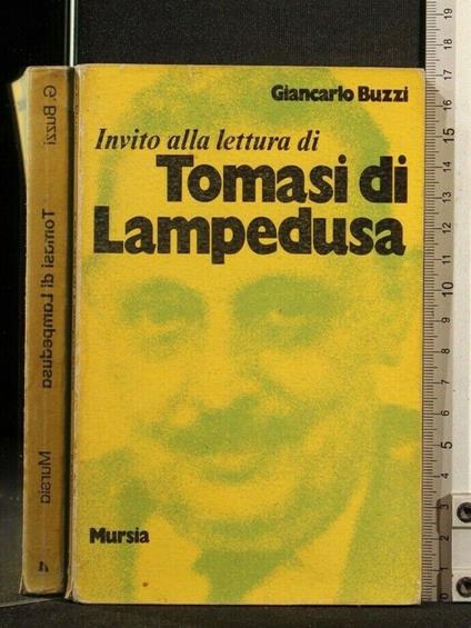 Invito Alla Lettura di Tomasi di Lampedusa - Giancarlo Buzzi - copertina