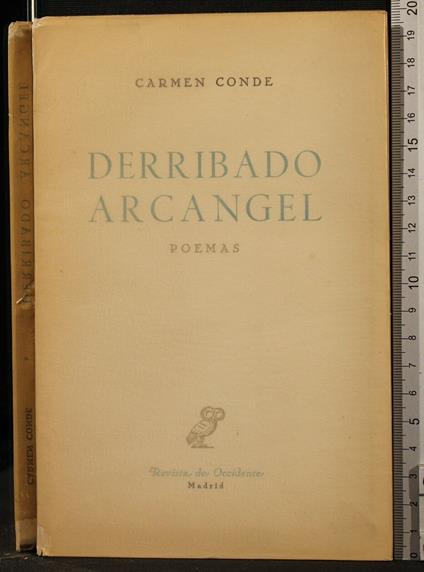Derribado Arcangel - Carmen Conde - copertina
