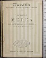 Medea. Versione letterale e libera