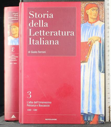 Storia della letteratura italiana. Vol 3 - Giulio Ferroni - copertina