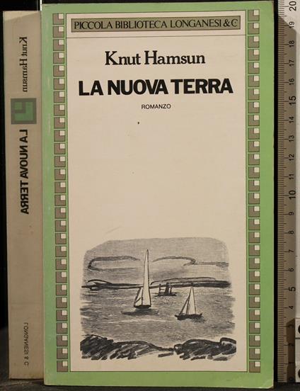 La Nuova Terra - Knut Hamsun - copertina