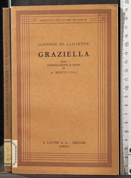 Graziella - Alphonse de Lamartine - copertina