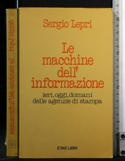 Le Macchine Del'Informazione - Sergio Lepri - copertina