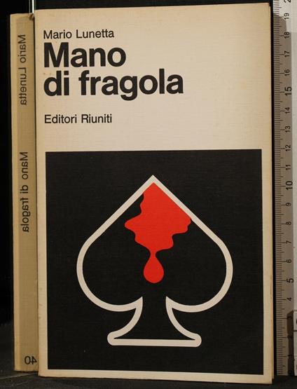 Mano di Fragola - Mario Lunetta - copertina