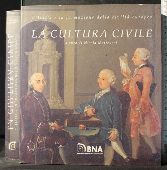 La Cultura Civile - Nicola Matteucci - copertina