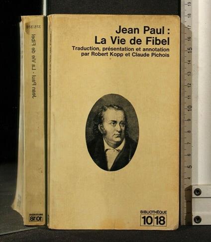 La Vie De Fibel - Jean Paul - copertina