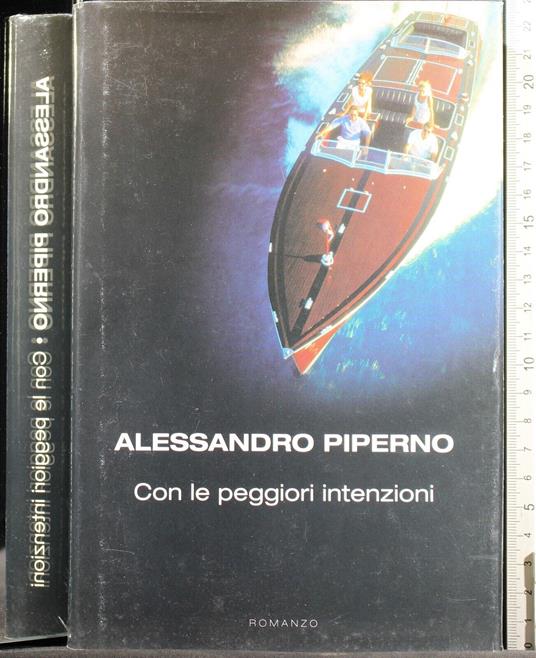 Con le peggiori intenzioni - Alessandro Piperno - copertina