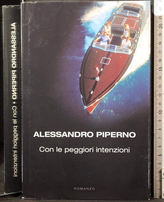 Con le peggiori intenzioni - Alessandro Piperno - copertina