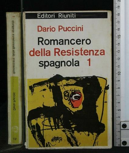 Romancero Della Resistenza Spagnola 1 - Dario Puccini - copertina