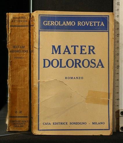 Mater Dolorosa - Gerolamo Rovetta - copertina
