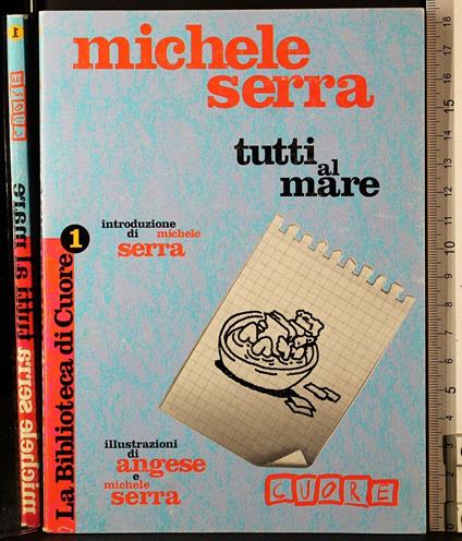 Tutti al mare - Michele Serra - copertina