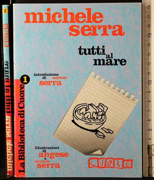 Tutti al mare - Michele Serra - copertina