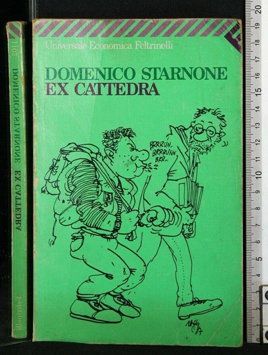 Ex Cattedra - Domenico Starnone - copertina