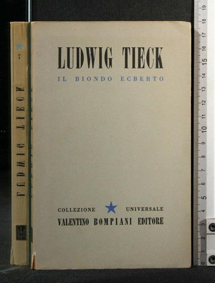 Il Biondo Ecberto - Ludwig Tieck - copertina