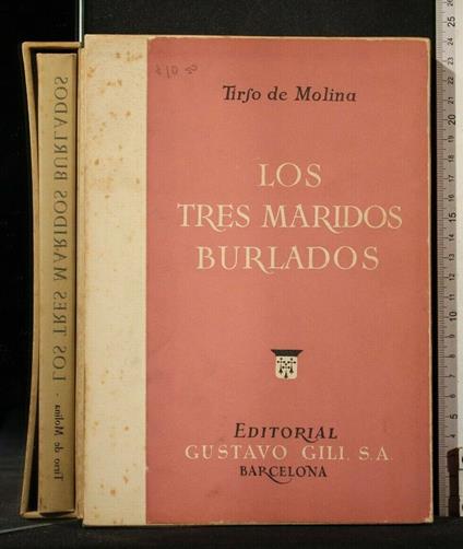 Los Tres Maridos Burlados - Tirso de Molina - copertina