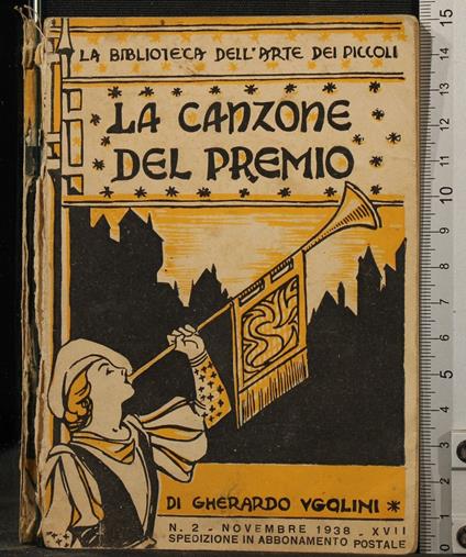 La Canzone Del Premio - Gherardo Ugolini - copertina