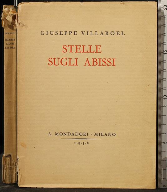 Stelle Sugli Abissi - Giuseppe Villaroel - copertina