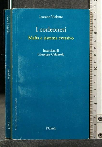 I Corleonesi - Luciano Violante - copertina