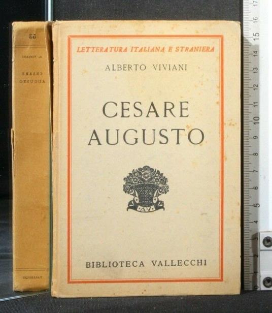 Cesare Augusto - Alberto Viviani - copertina